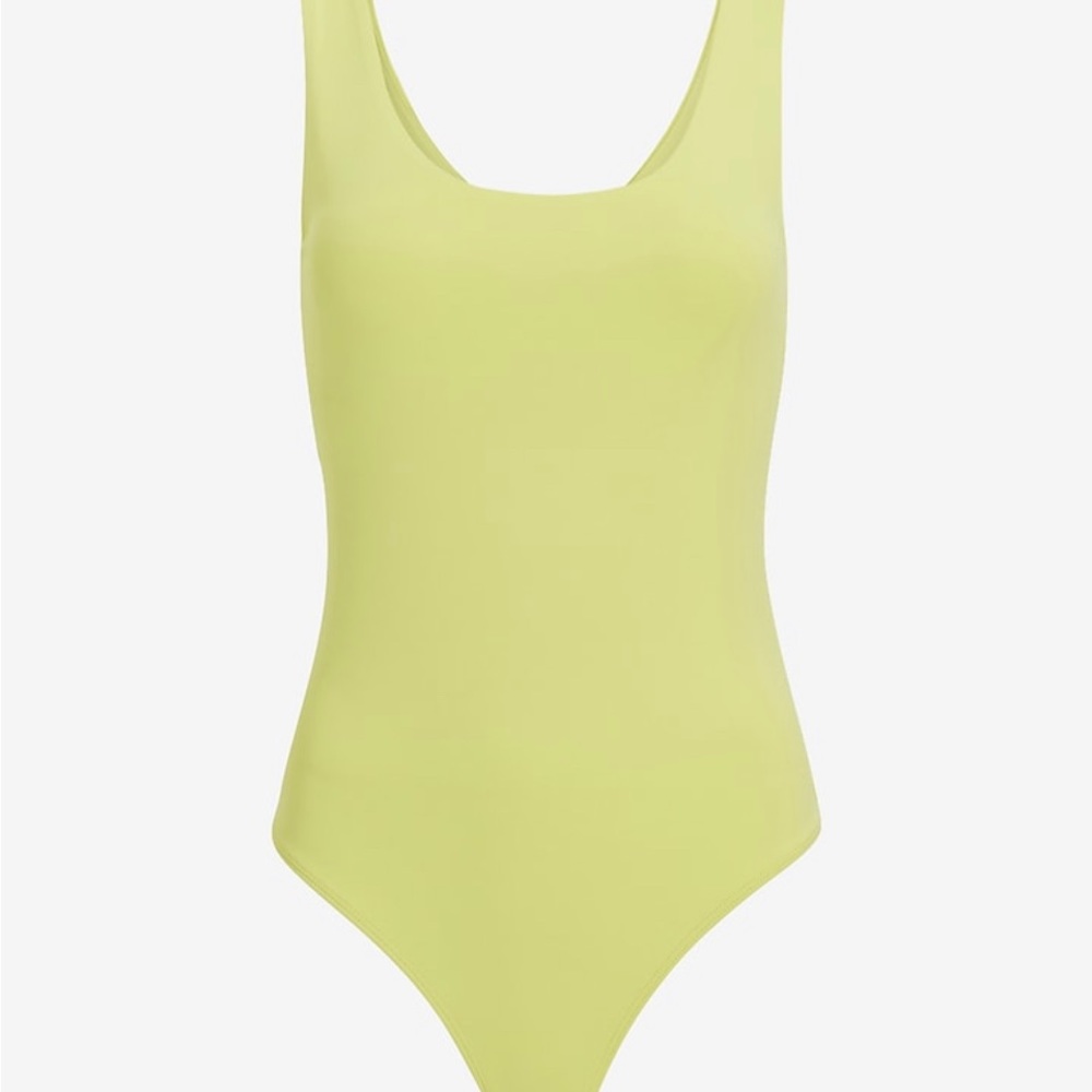 EXPRESS BODY CONTOUR HIGH COMPRESSION SCOOP NECK BODYSUIT